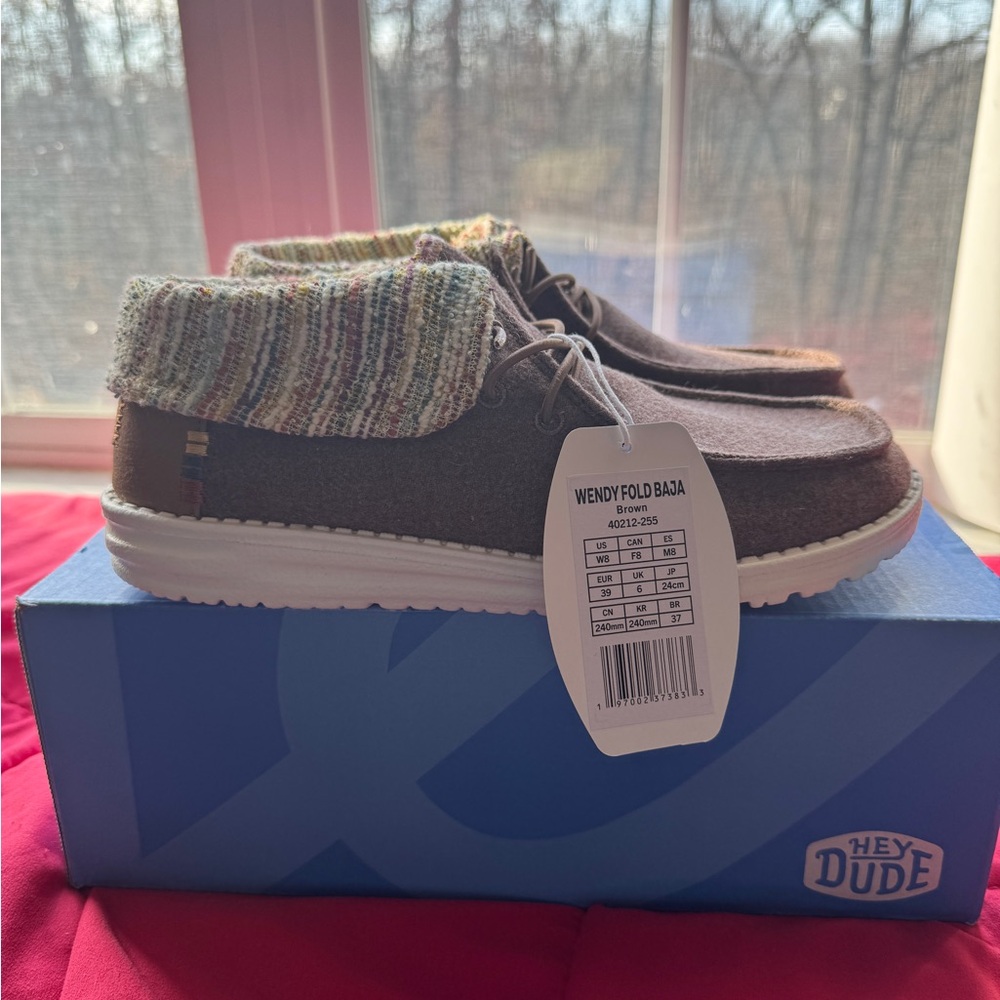 Hey Dude Wendy Fold Boho Pull On Boots - Picture 3 of 5